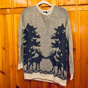 Moose Tunic Sweater